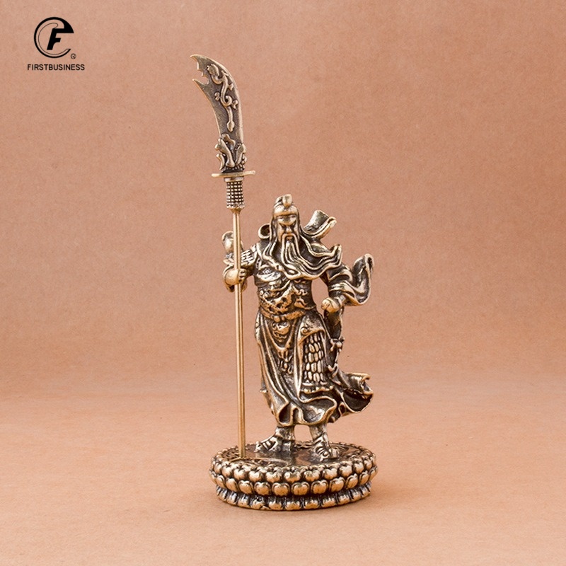 Tv Art And Craft - ทองแดงโบราณ พระกวนอู พระพุทธรูปแห่งสงคราม ของตกแต่งบ้าน งานฝีมือ ของประดับตกแต่งบ้านตามหลักฮวงจุ้ย