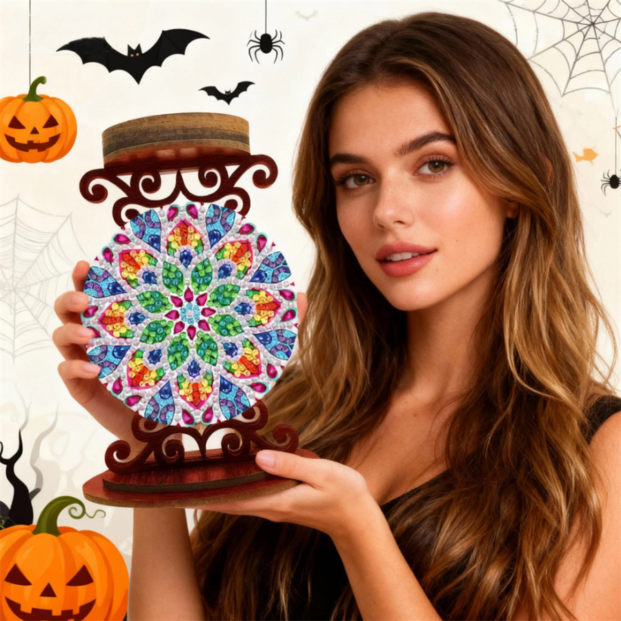 ที่วางเทียนลายดอกไม้ ของขวัญวั - Art Craft Kits บทวิจารณ์และราคา