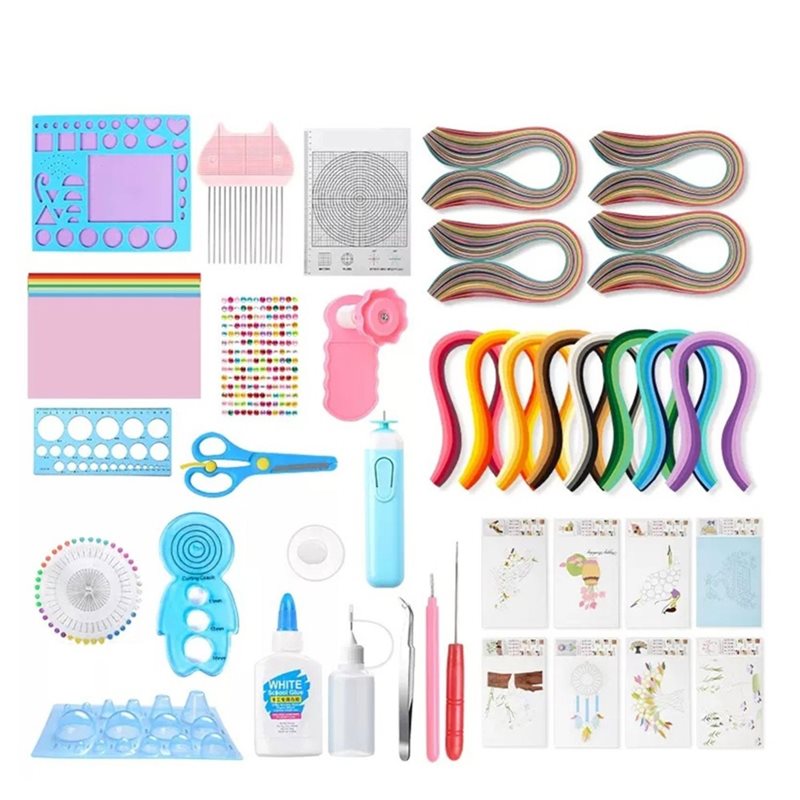 AB34-สำหรับผู้เริ่มต้นงานควิลล - Art Quilling Craft บทวิจารณ์และราคา