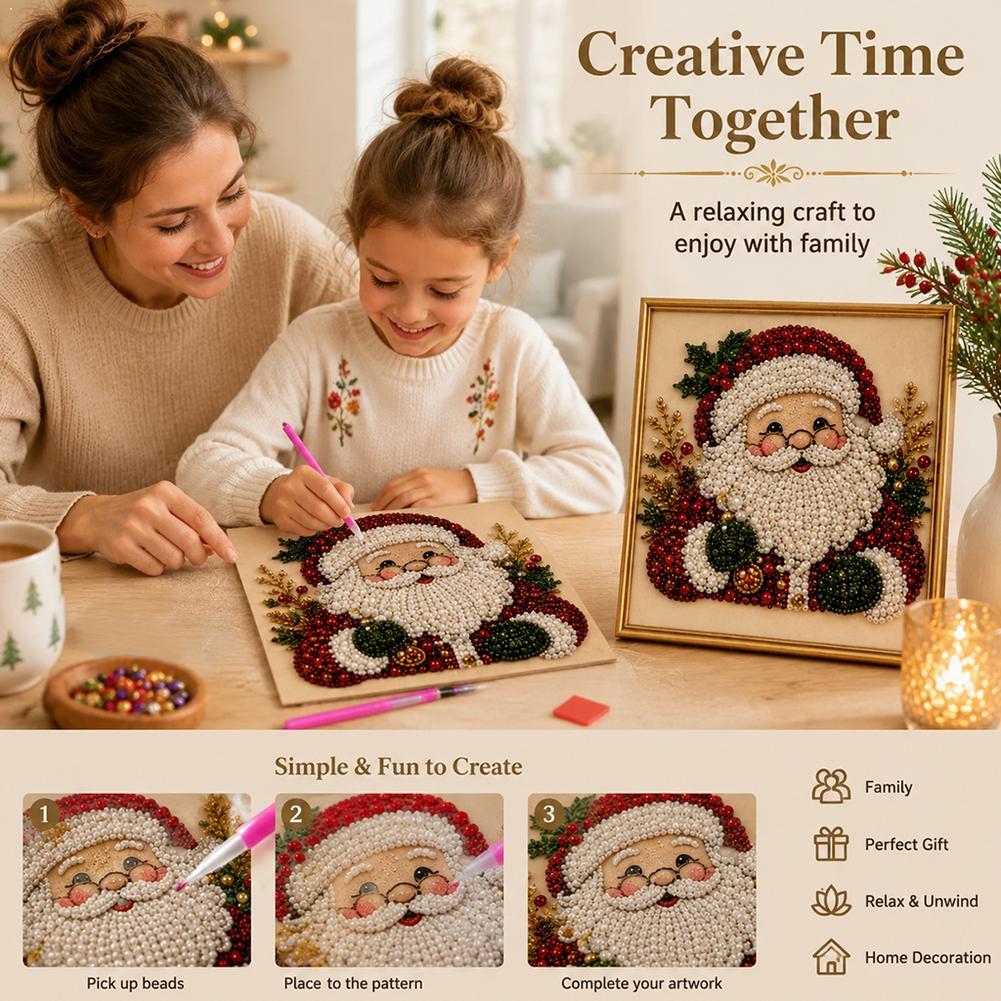 ชุดงานฝีมือ DIY ภาพปักลูกปัดรู - Art Craft Kids บทวิจารณ์และราคา