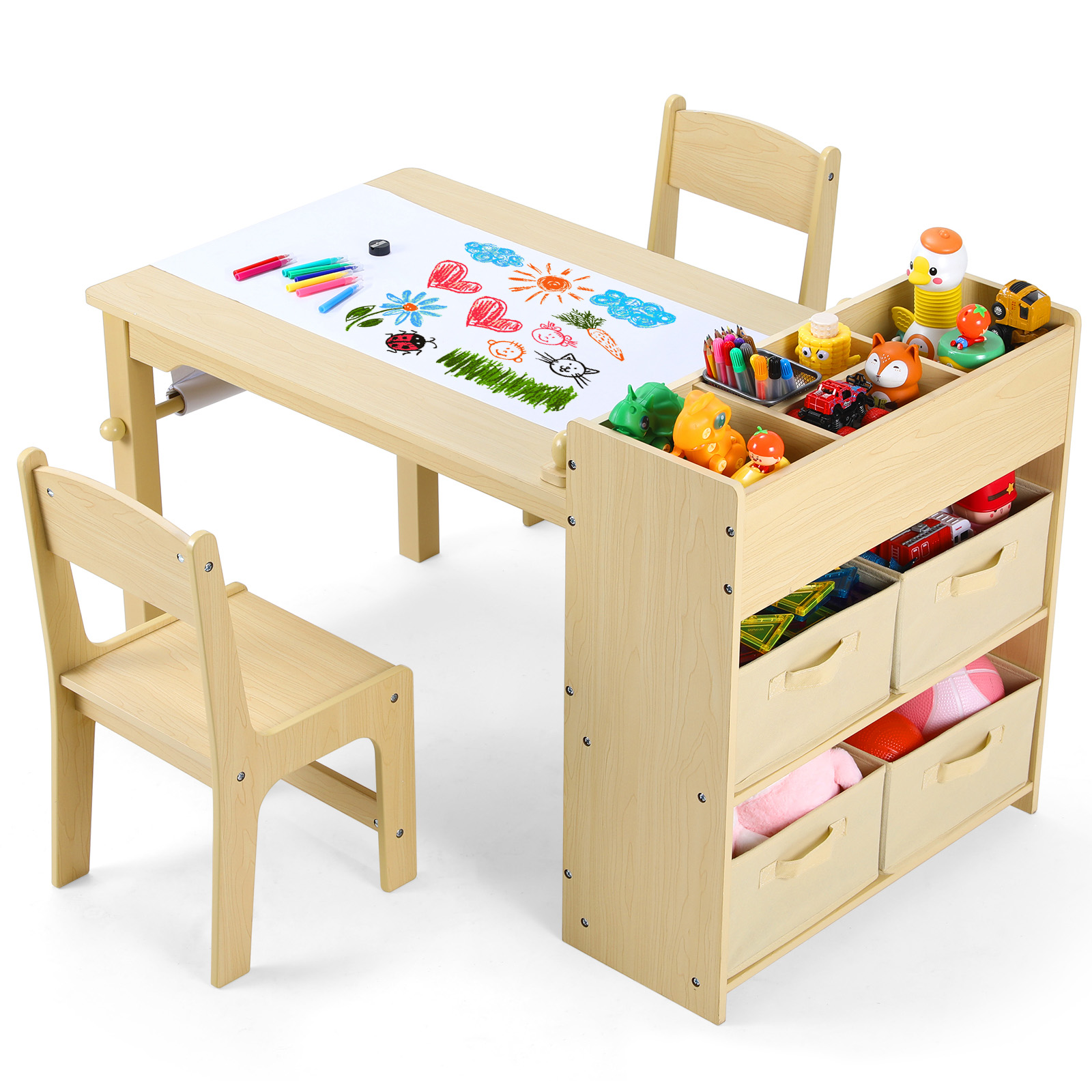 โต๊ะศิลปะสำหรับเด็ก AOOU และเก - Art Craft Toddler บทวิจารณ์และราคา