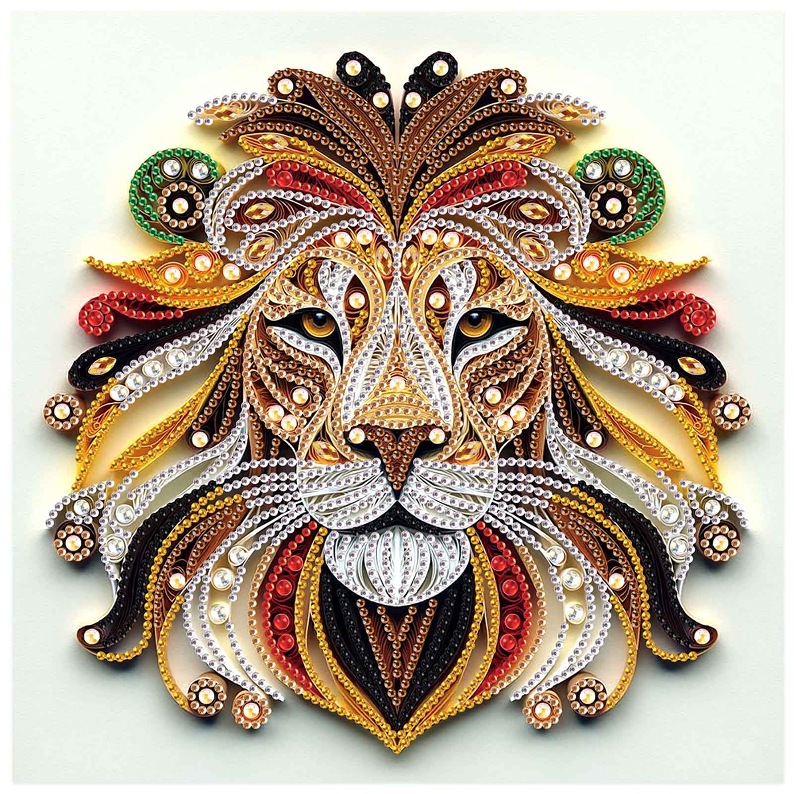 ชุดอุปกรณ์เพชรรูปทรงพิเศษสำหรั - Art Craft Lion บทวิจารณ์และราคา