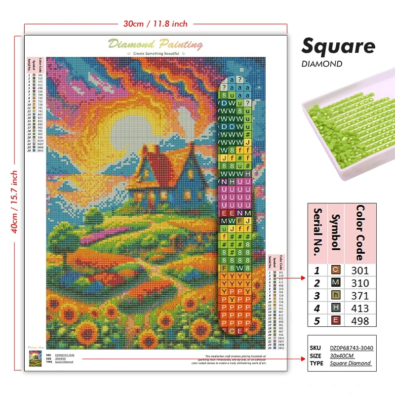 ชุดงานประดิษฐ์ภาพเพชร 5D แบบทำ - Art Craft Online บทวิจารณ์และราคา