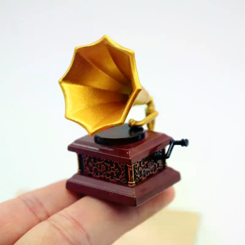 โมเดลเครื่องเล่นแผ่นเสียงวินเท - Art Craft House บทวิจารณ์และราคา