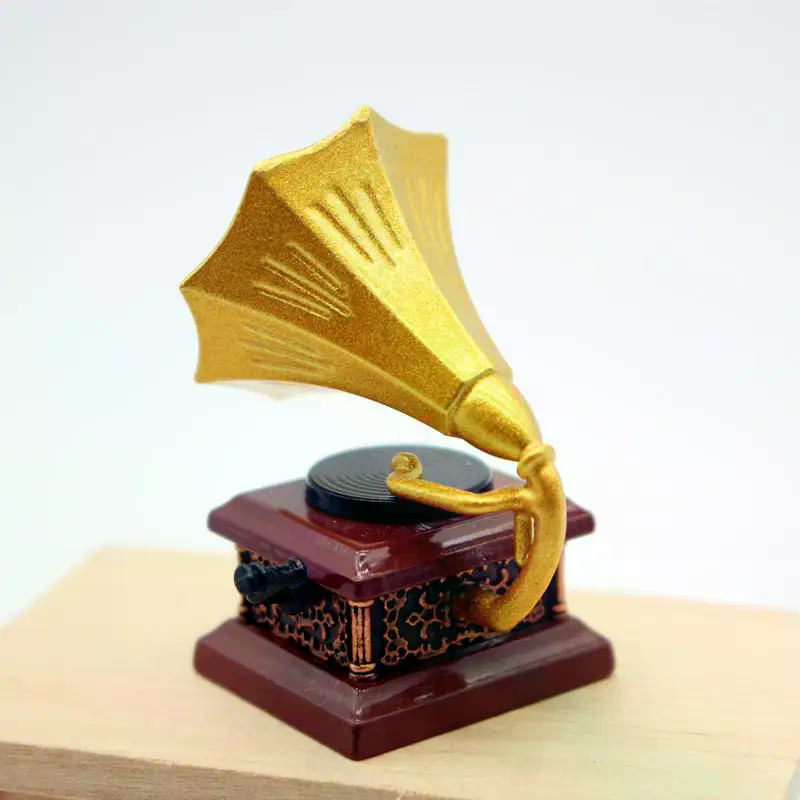 โมเดลเครื่องเล่นแผ่นเสียงวินเท - Art Craft House บทวิจารณ์และราคา