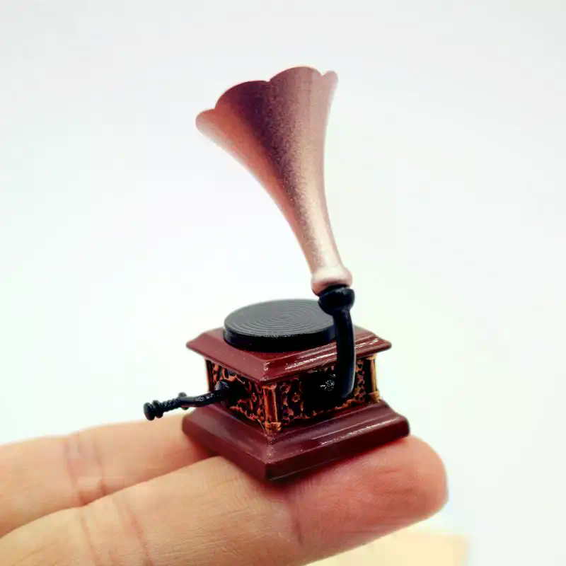โมเดลเครื่องเล่นแผ่นเสียงวินเท - Art Craft House บทวิจารณ์และราคา