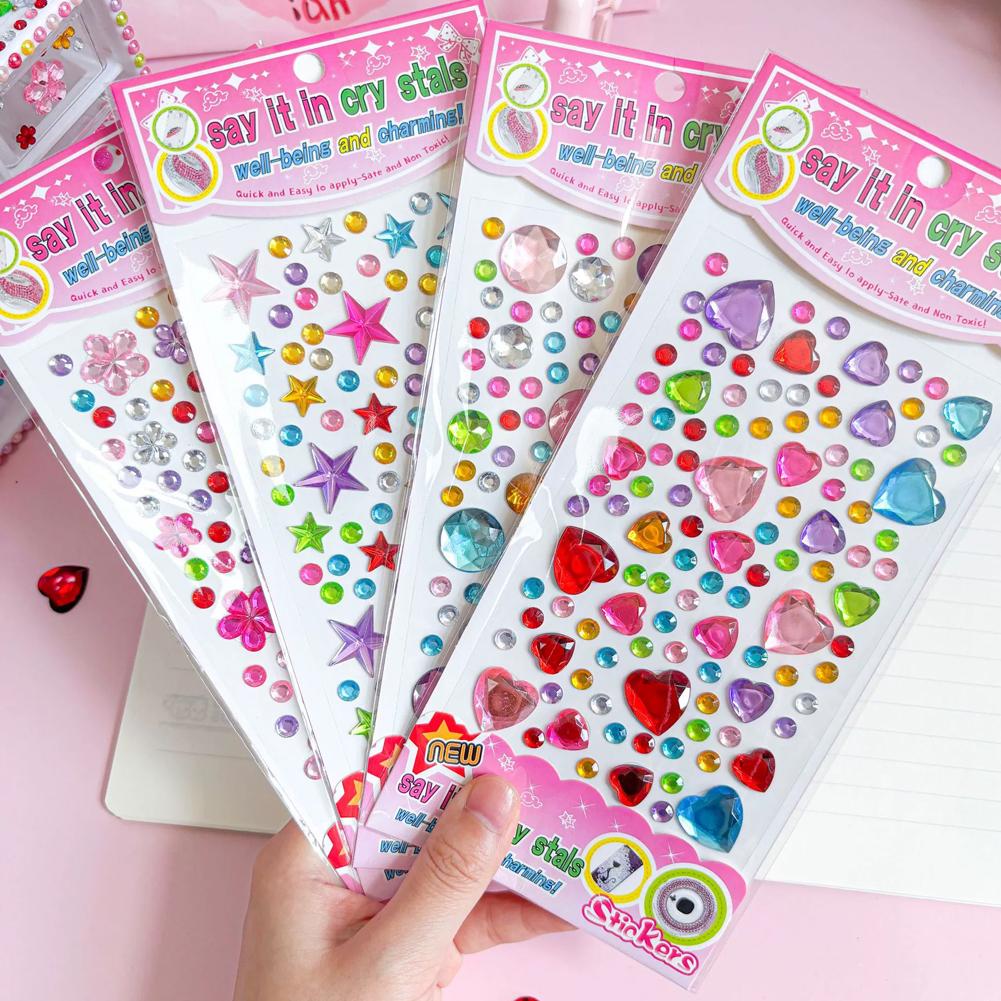 สติกเกอร์ติดหน้าแบบมีกาวในตัว  - Art & Craft Toys For Kids บทวิจารณ์และราคา