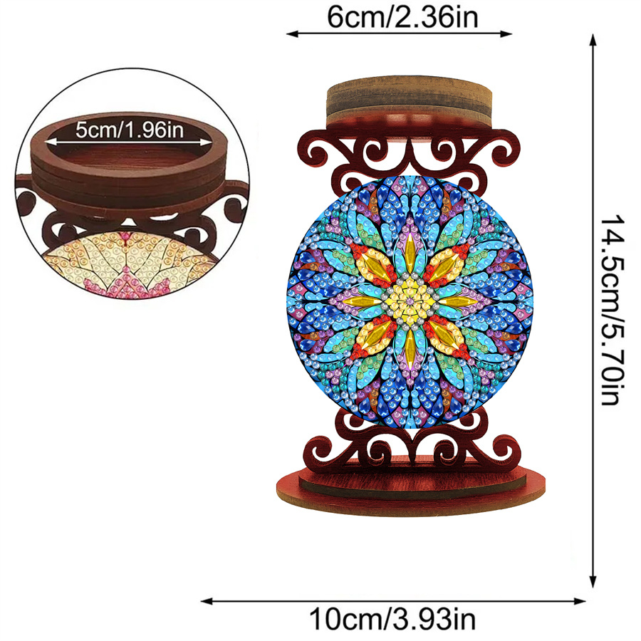 ที่วางเทียนลายดอกไม้ ของขวัญวั - Art Craft Kits บทวิจารณ์และราคา