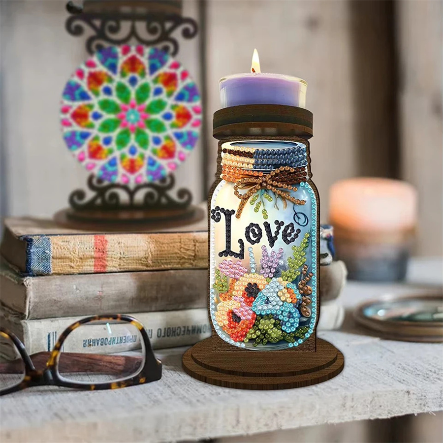 ที่วางเทียนลายหัวใจ ของขวัญวัน - Art Craft Kits บทวิจารณ์และราคา