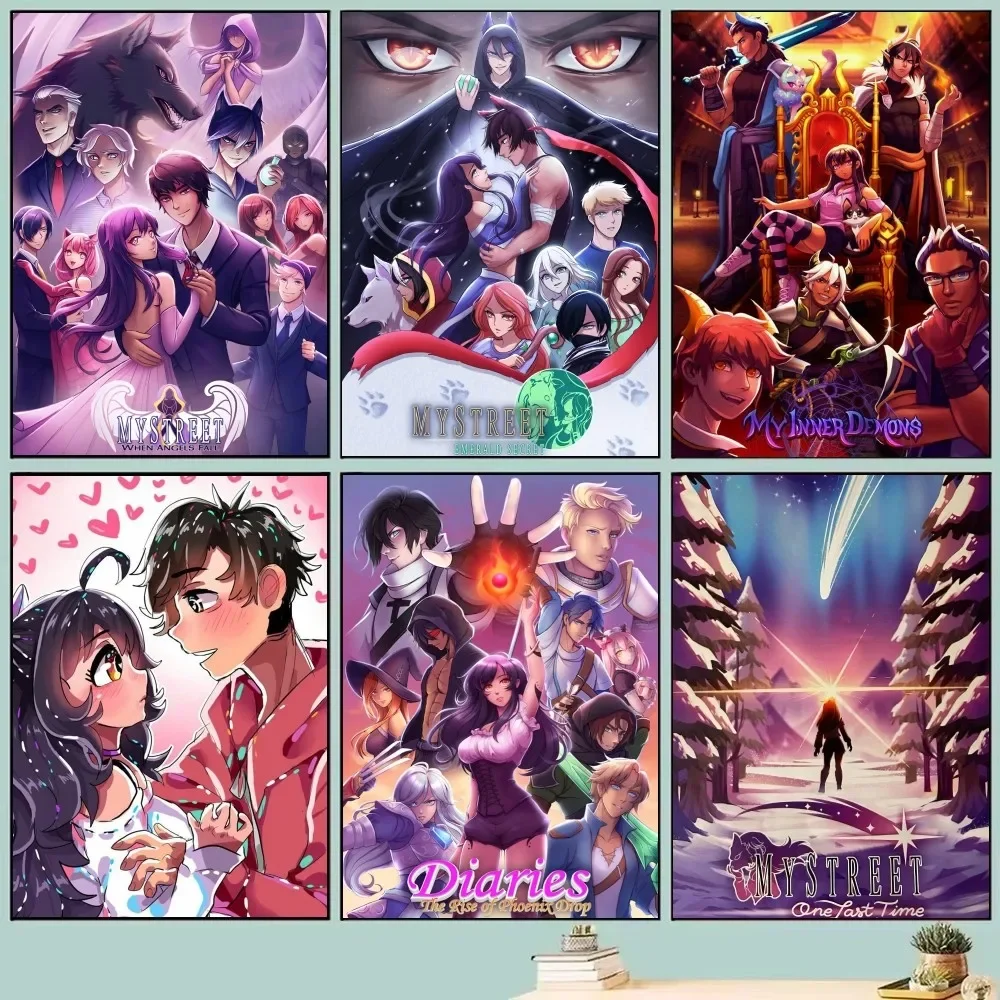 เกม Aphmau ความงามโปสเตอร์ Sel - Art Craft House บทวิจารณ์และราคา