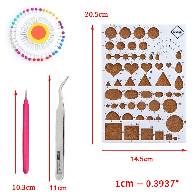 ชุดเครื่องมือ DIY สำหรับงานควิ - Art Quilling Craft บทวิจารณ์และราคา
