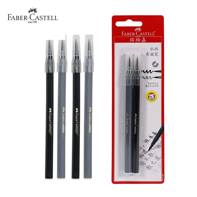ปากกาหัวพู่กัน Faber Castell แ - Calligraphy Pen Set บทวิจารณ์และราคา
